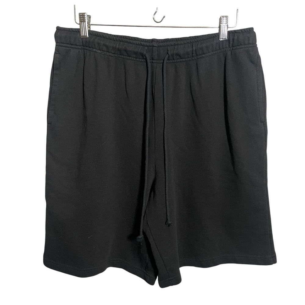 SKIMS men’s relaxed shorts black 100% cotton shorts black NWT